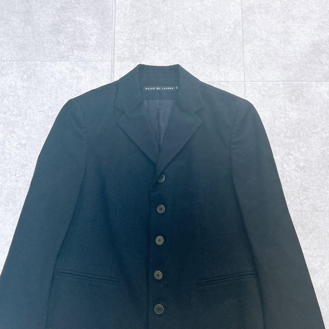 美品✨ ラルフローレン セットアップ　パンツスーツ 5B ワイド ウール 黒