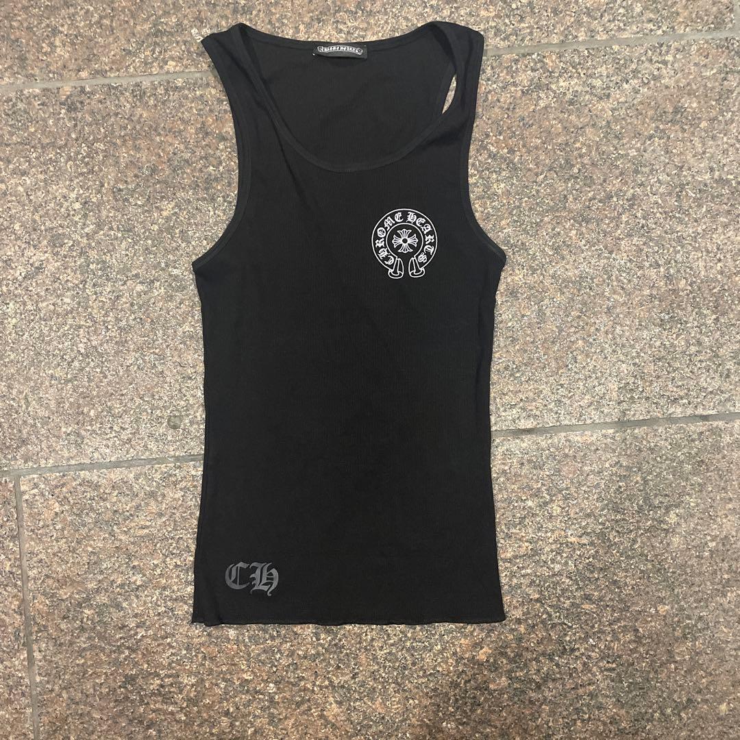 CHROME HEARTS ブラックタンクトップ