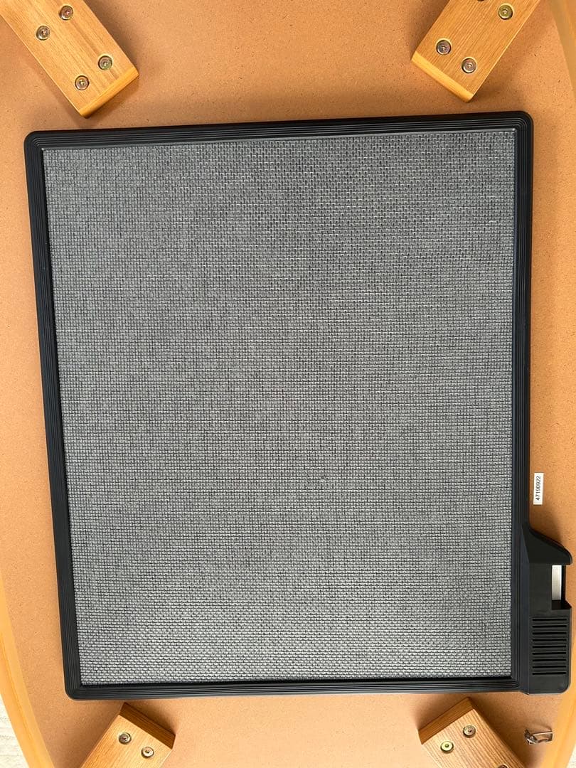 無印良品　MUJI 木製楕円形　テーブル こたつ