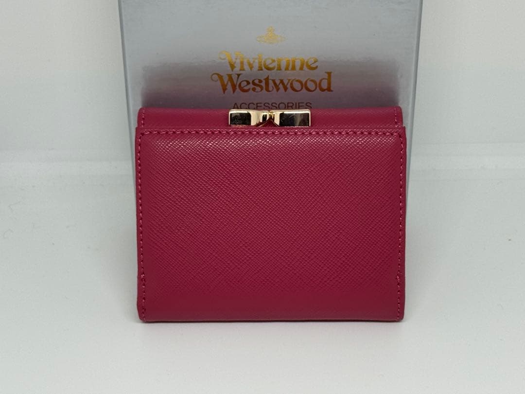 【新品未使用】Vivienne Westwood 三つ折り財布 ピンク