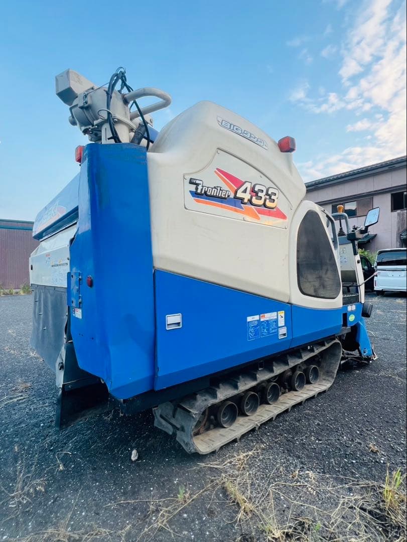 イセキ コンバイン HFC433G 区分4条刈 33馬力 508時間