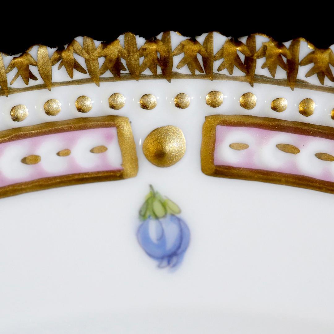 【極美品 レア】ロイヤルコペンハーゲン フローラダニカ プレート ③