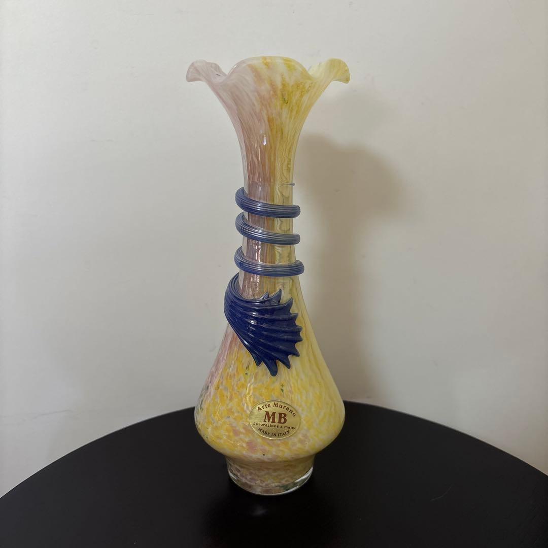 Arte Murano MURANO GLASS ベネチアングラス　ガラス 花瓶