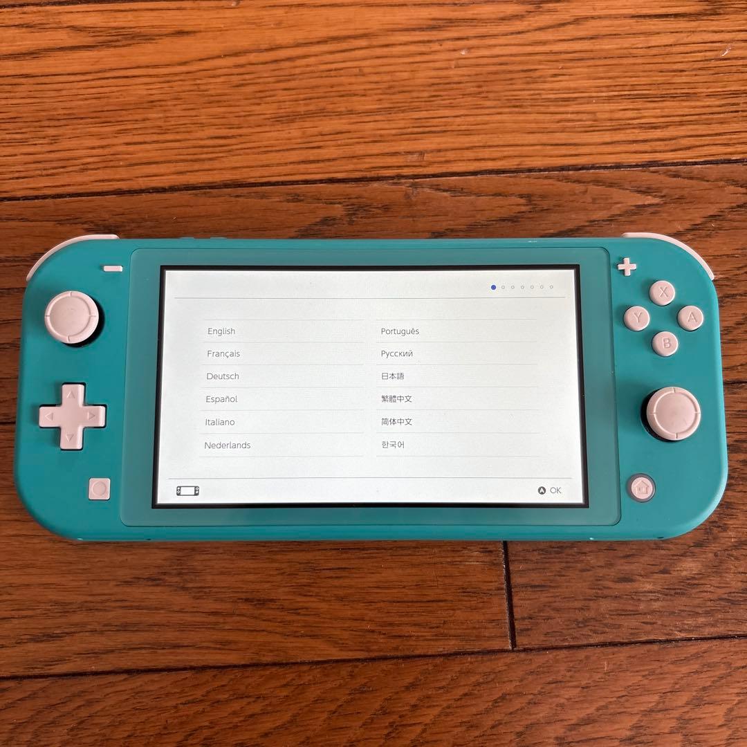 Nintendo Switch Lite ターコイズ（箱付き・美品）