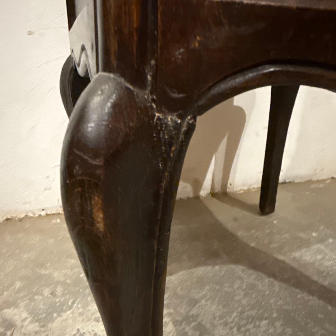 年末年始saleヴィンテージ　木製サイドテーブル　扉収納付き