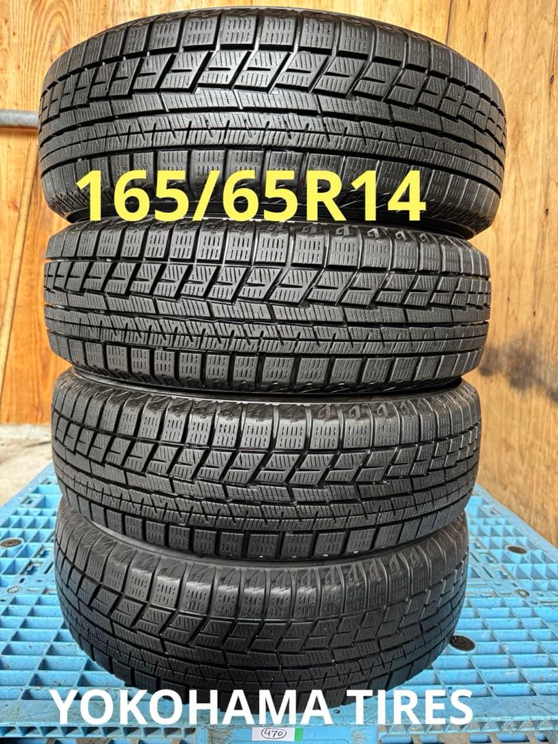 タイヤ・ホイール (470)165/65R14 YOKOHAMA ICE GUARD IG60