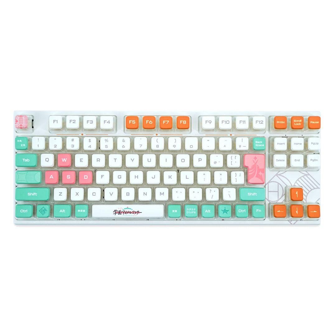 み*こ様 ふもコレ学国アイドルマスターキーボード静音デイジー軸キーキャップゲーミ