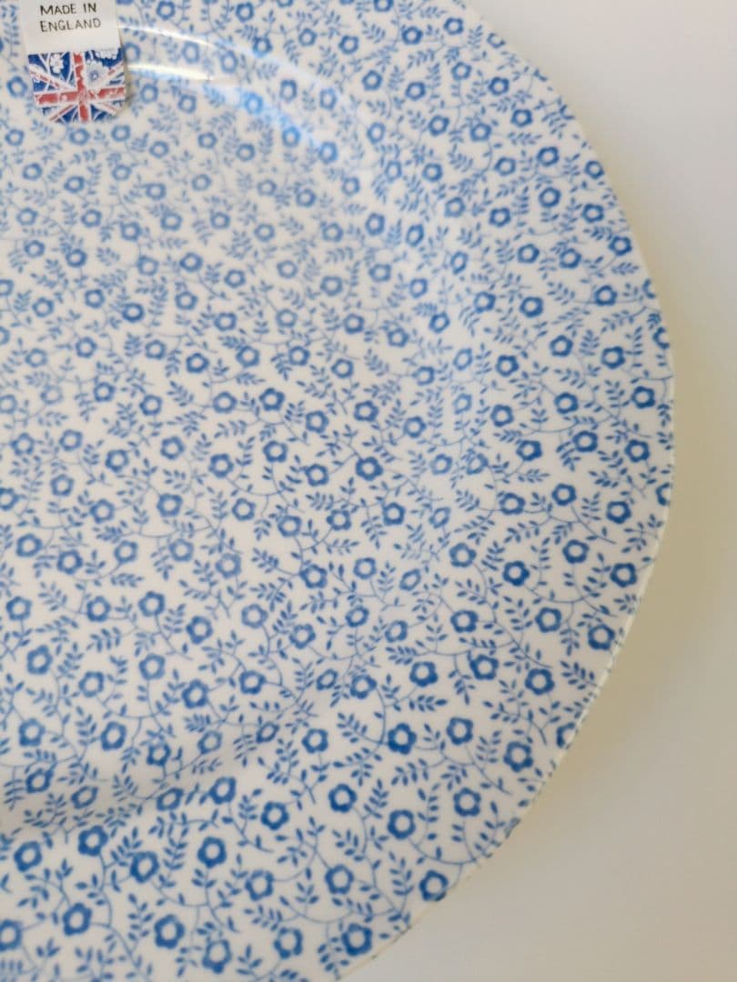 バーレイ　ブルーフェリシティ　プレート　21.5cm２枚