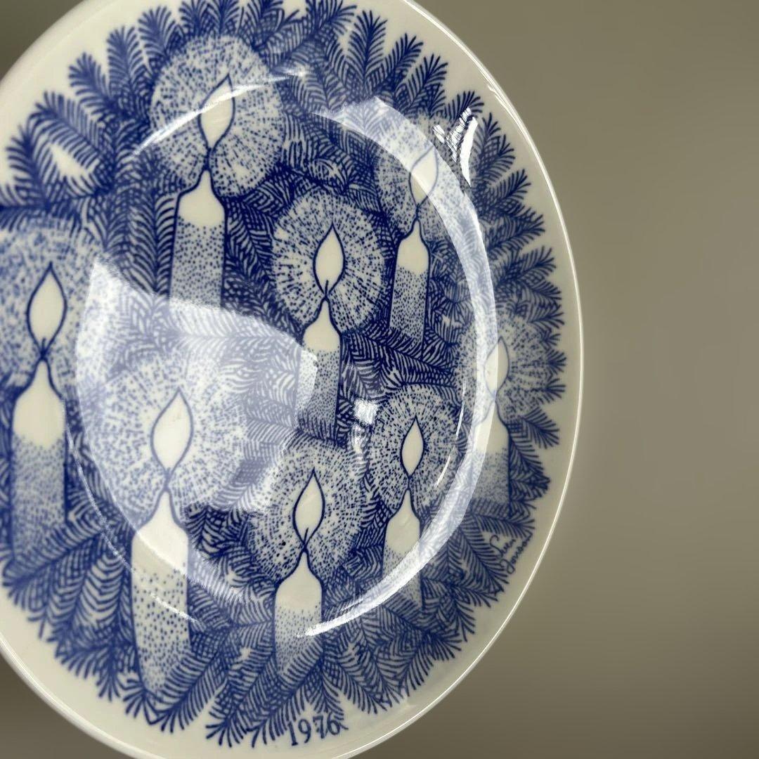 GUSTAFSBERG グスタフスベリ クリスマスプレート 1976