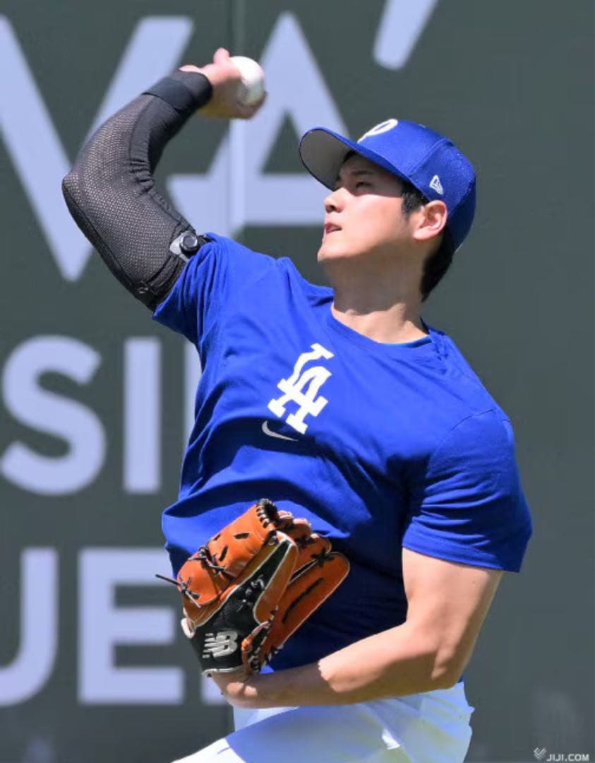 日本未発売 ドジャース 練習用シャツ MLB正規品 サイズM 新品タグ付