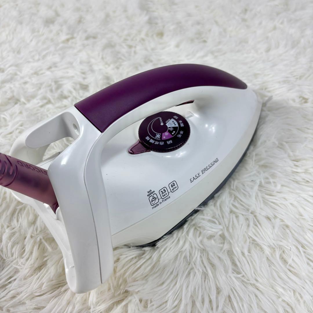 ティファール スチームアイロン イージープレシング コード付き GV5240J3