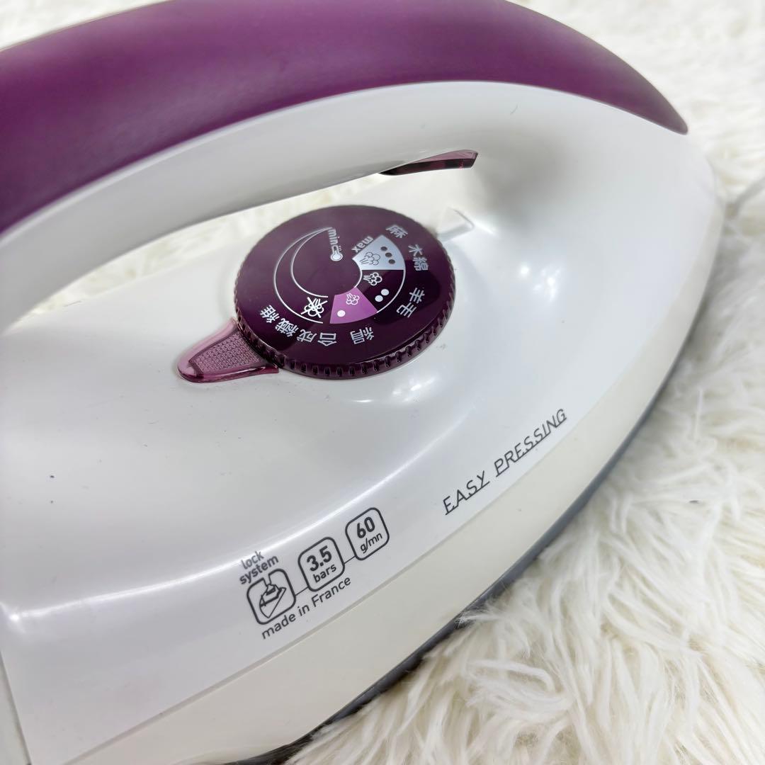 ティファール スチームアイロン イージープレシング コード付き GV5240J3