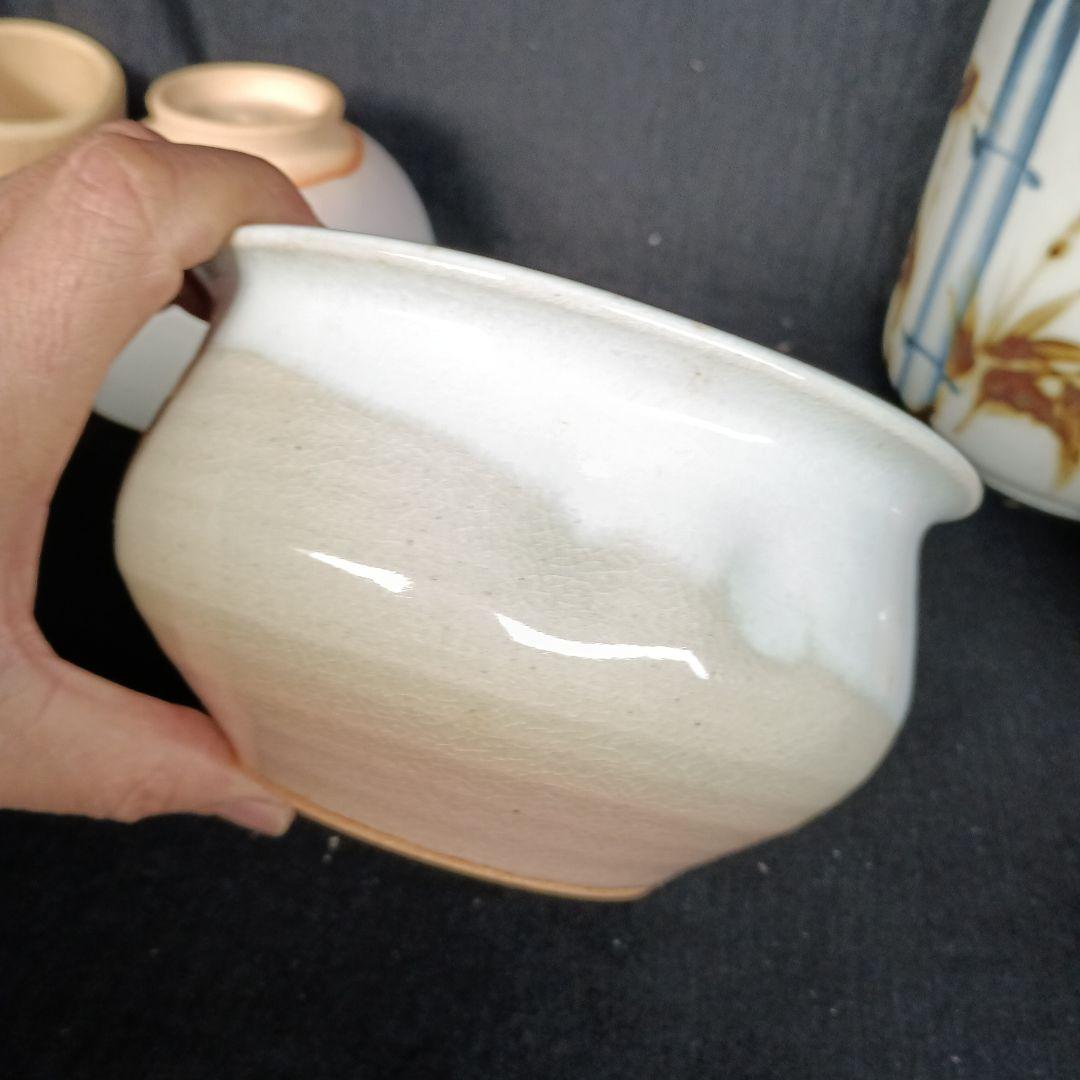 短冊　お点前セット　9点　茶筅なし　木箱に汚れあり