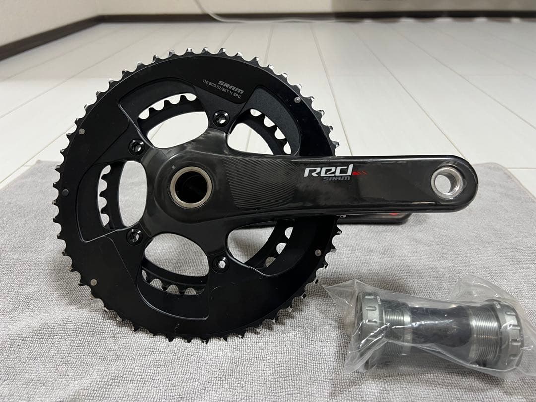 SRAM RED 11s クランク GXP 165mm 52-36
