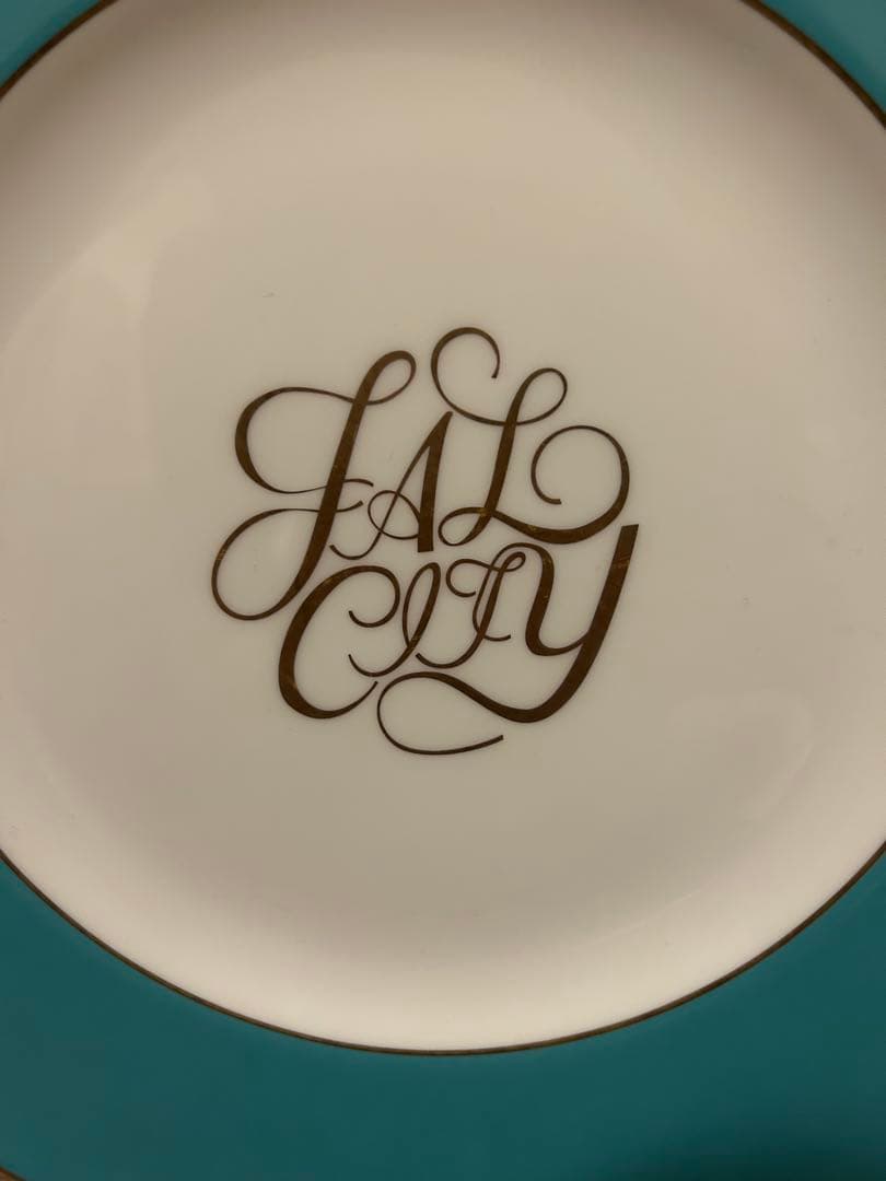 激レア　JALCITY ファインボーンチャイナ　プレート皿