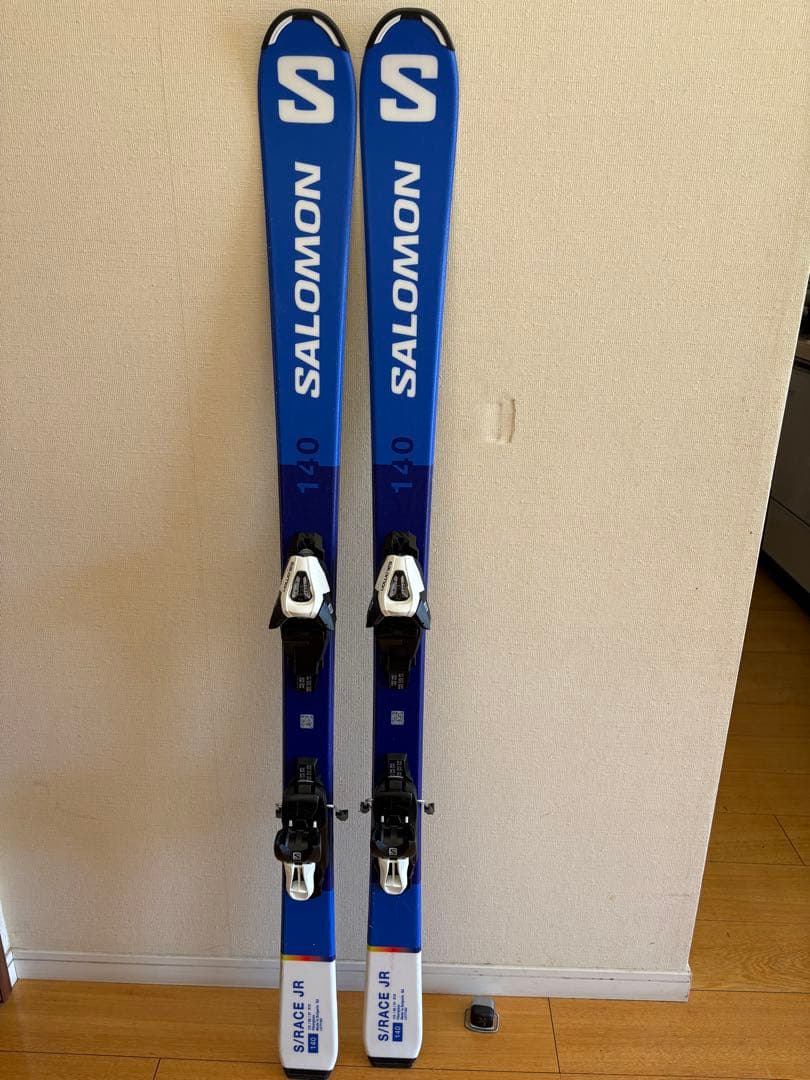 SALOMON スキー板 140 バインディング付き