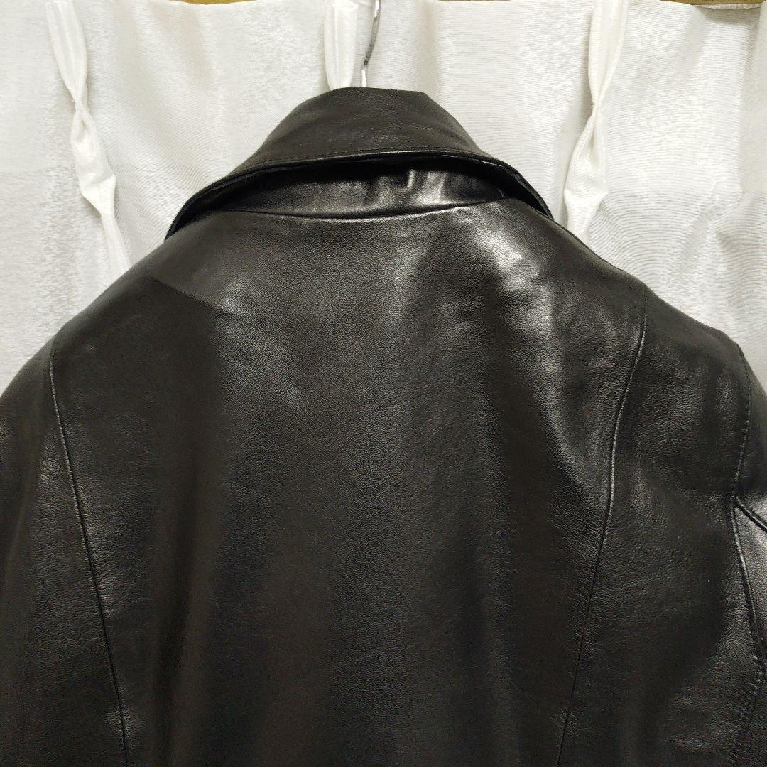 BUFFALO BOBS 黒 レザーライダースジャケット