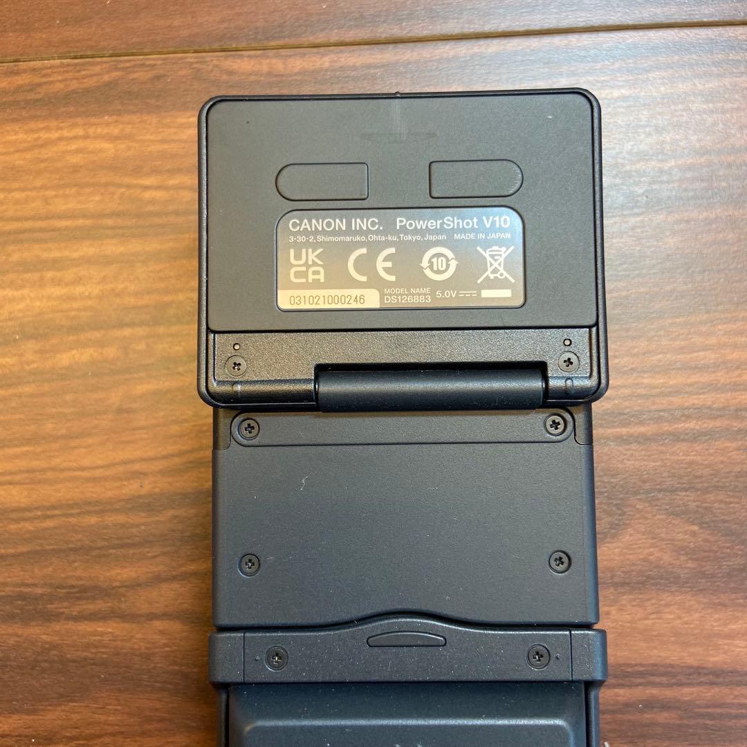 Canon デジタルビデオカメラ PowerShot V10 ブラック 2794