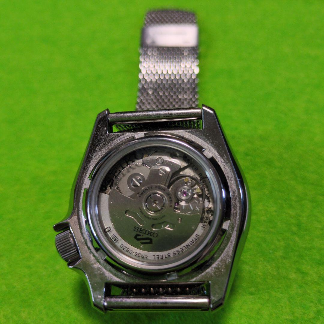 時計　セイコー SRPE77 海外モデル 美品