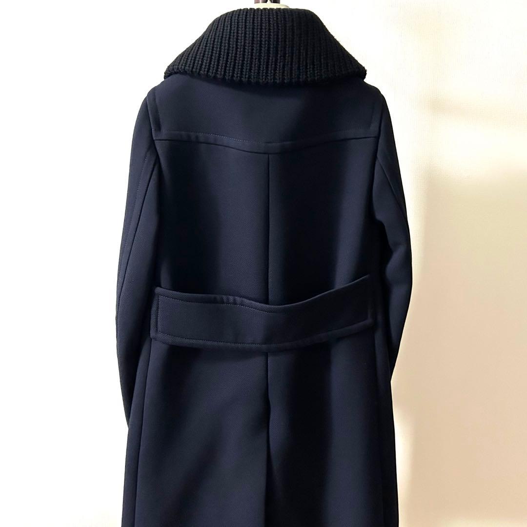 PRADA プラダ コート サイズ46（S〜M） ネイビー イタリア製