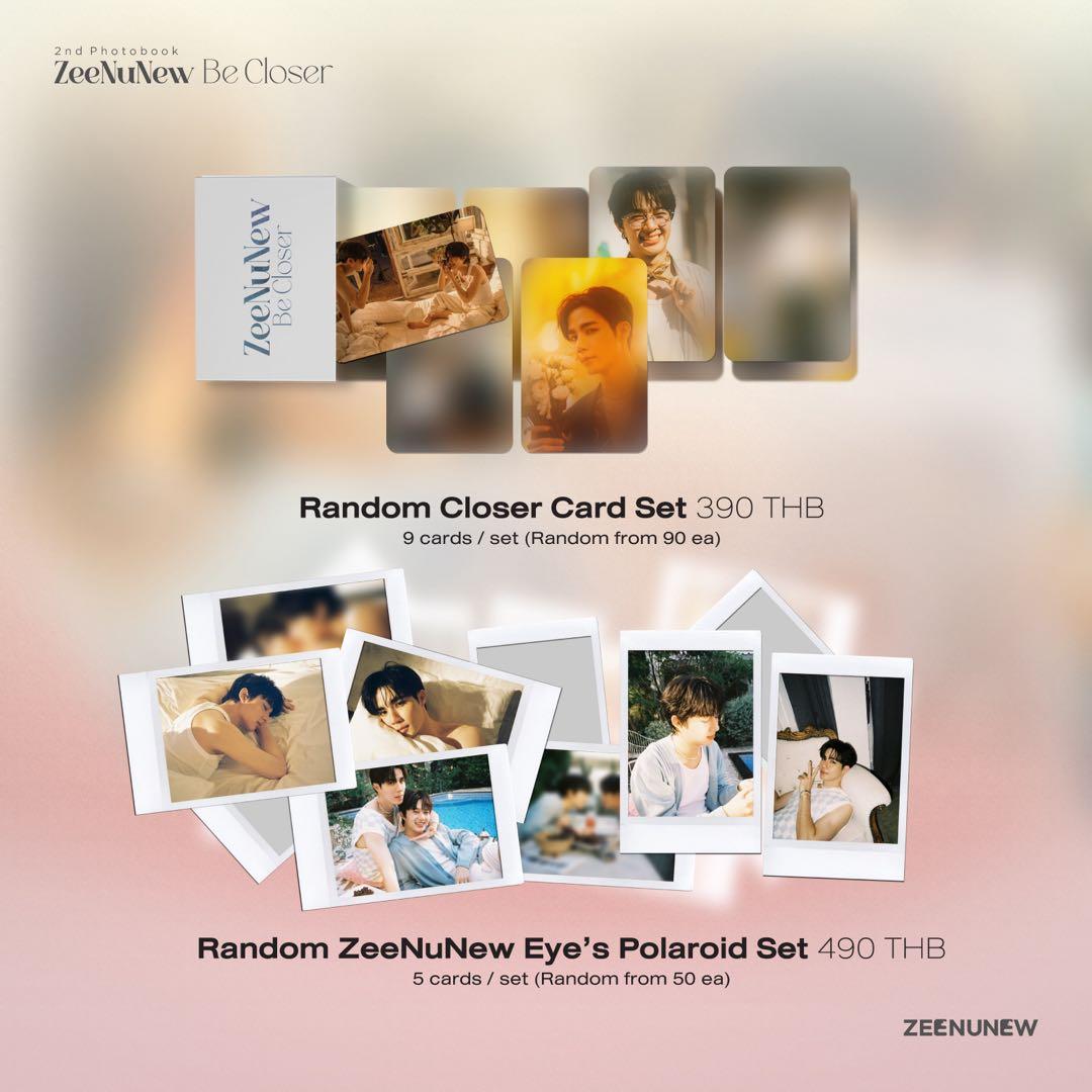 タレント・お笑い芸人 ZeeNuNew 2nd photobook be closer