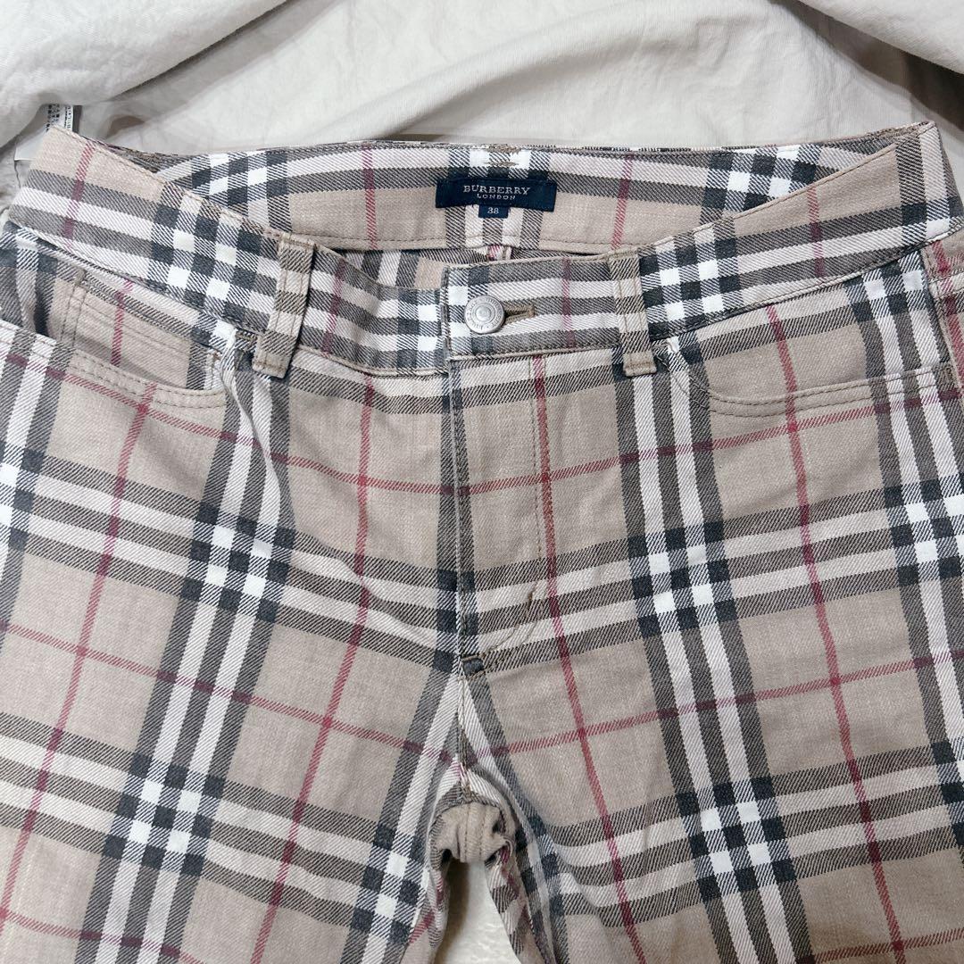 【コーデ売り】 バーバリーロンドン シャツ パンツ ノバチェック M パイル