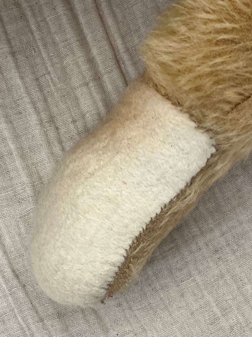 アンティークヴィンテージ英国製大きなテディベア ぬいぐるみベアくまドール