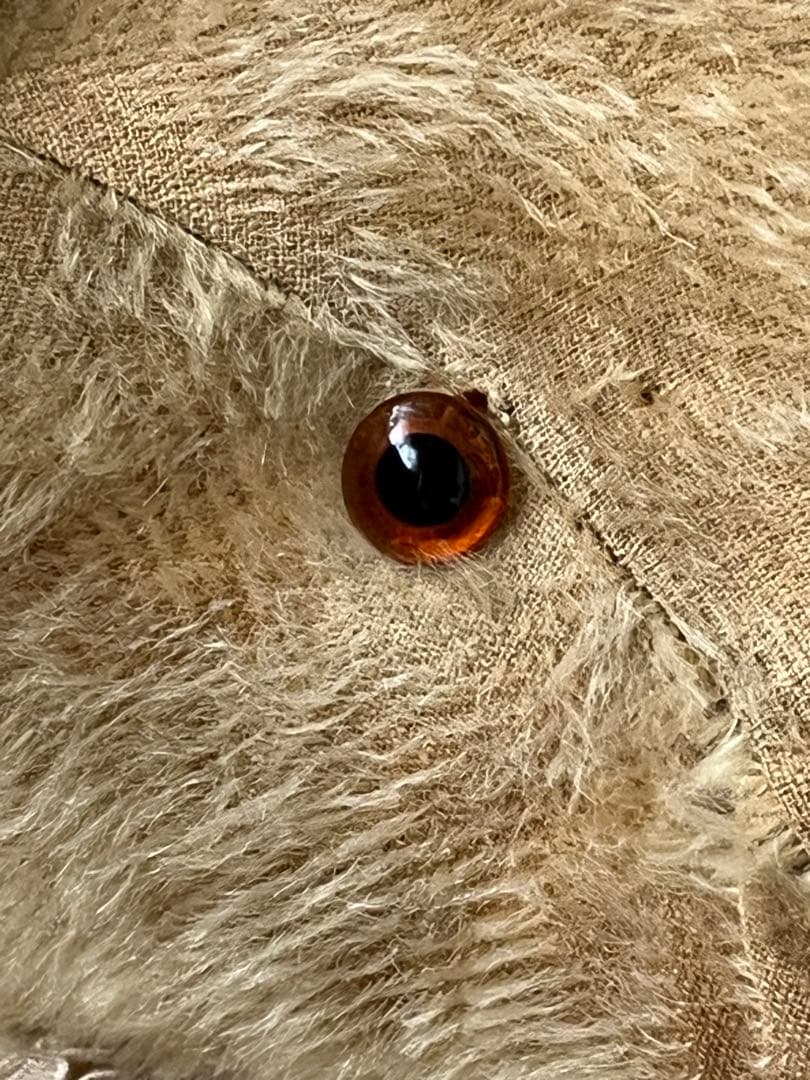 アンティークヴィンテージ英国製大きなテディベア ぬいぐるみベアくまドール