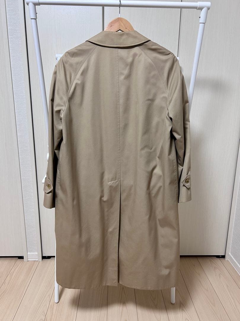 Burberry ステンカラーコート ベージュ チェック裏地