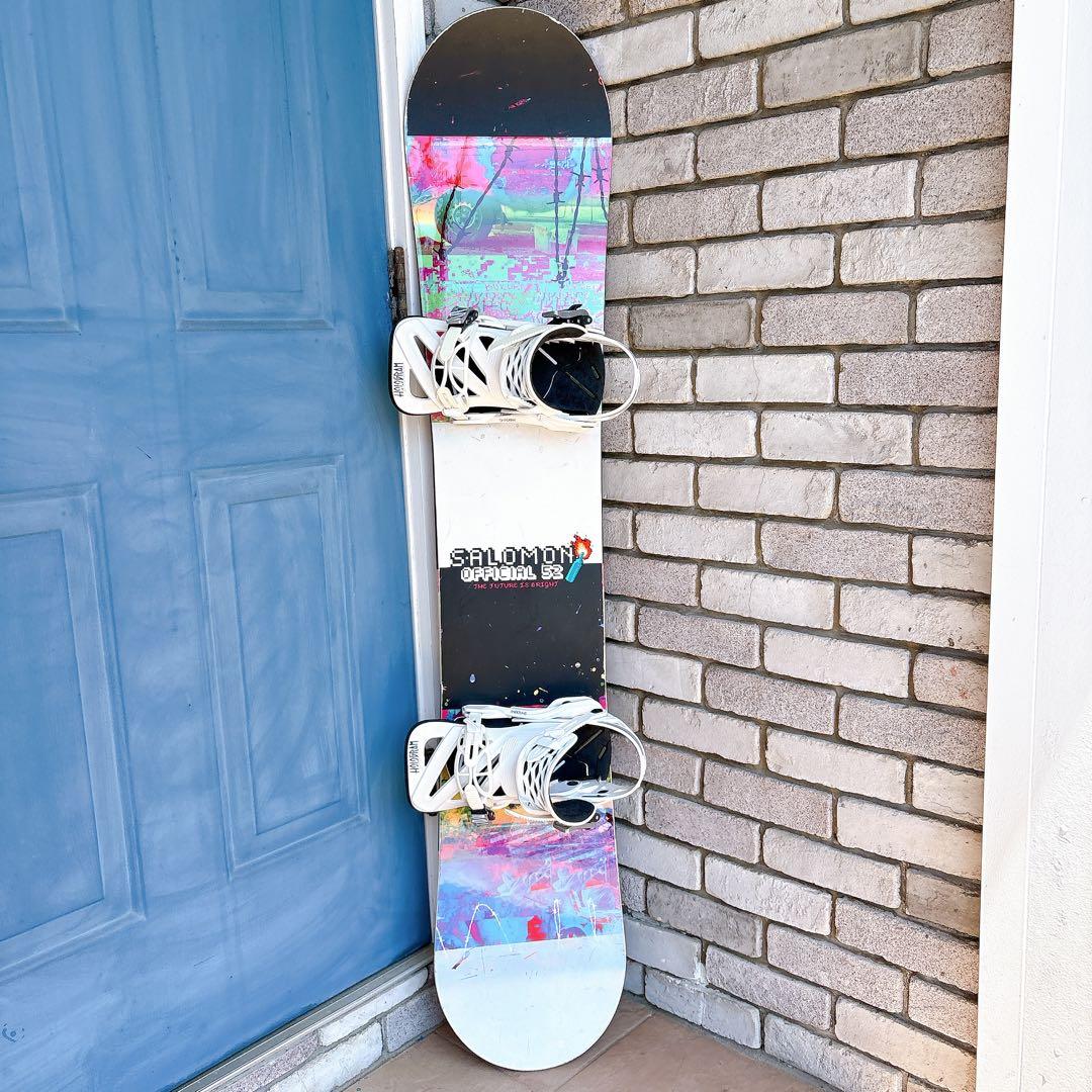 【本日18時まで特価】初心者スノーボードセット SALOMON 152cm