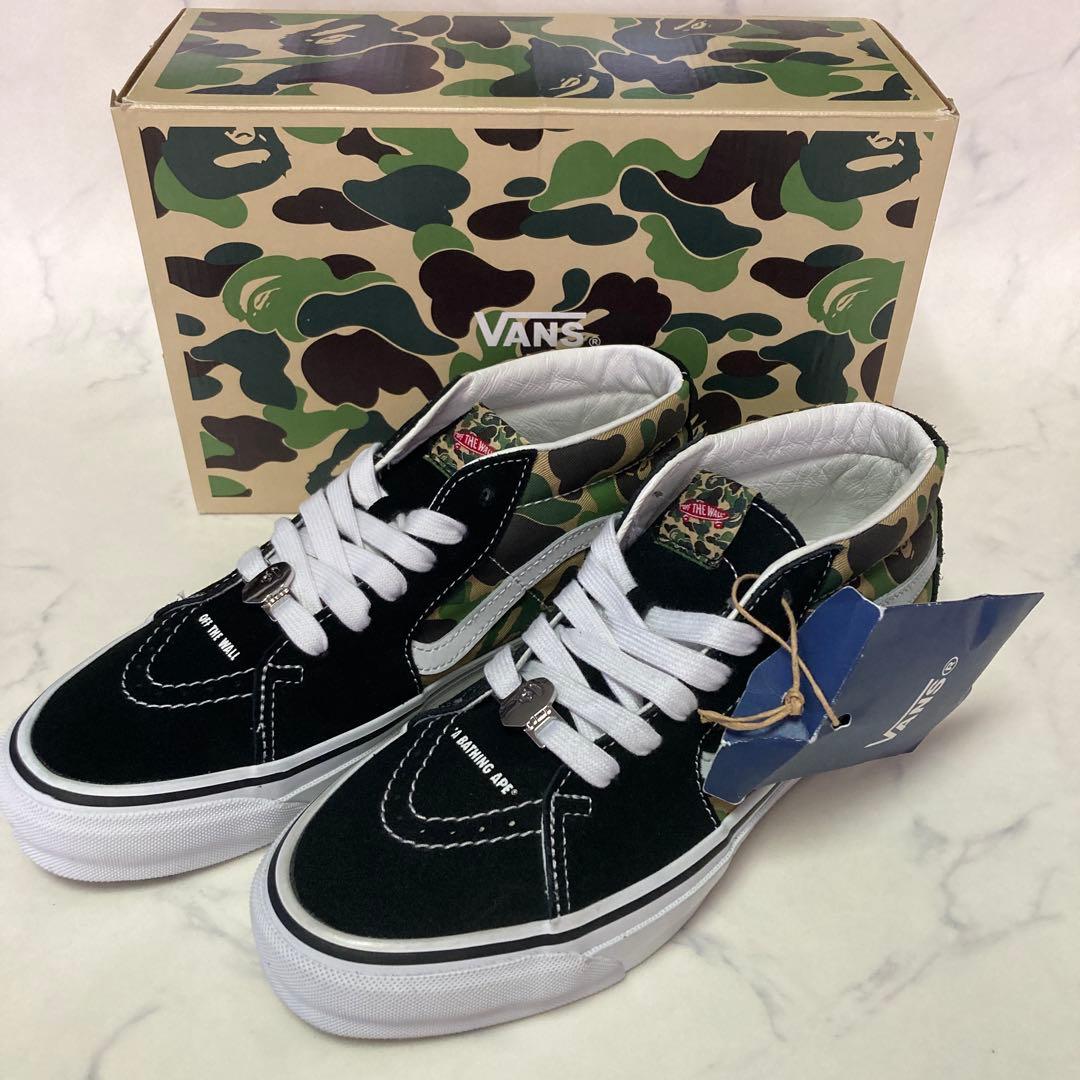 バンズ エイプ コラボ スケハイ ミッド 26cm