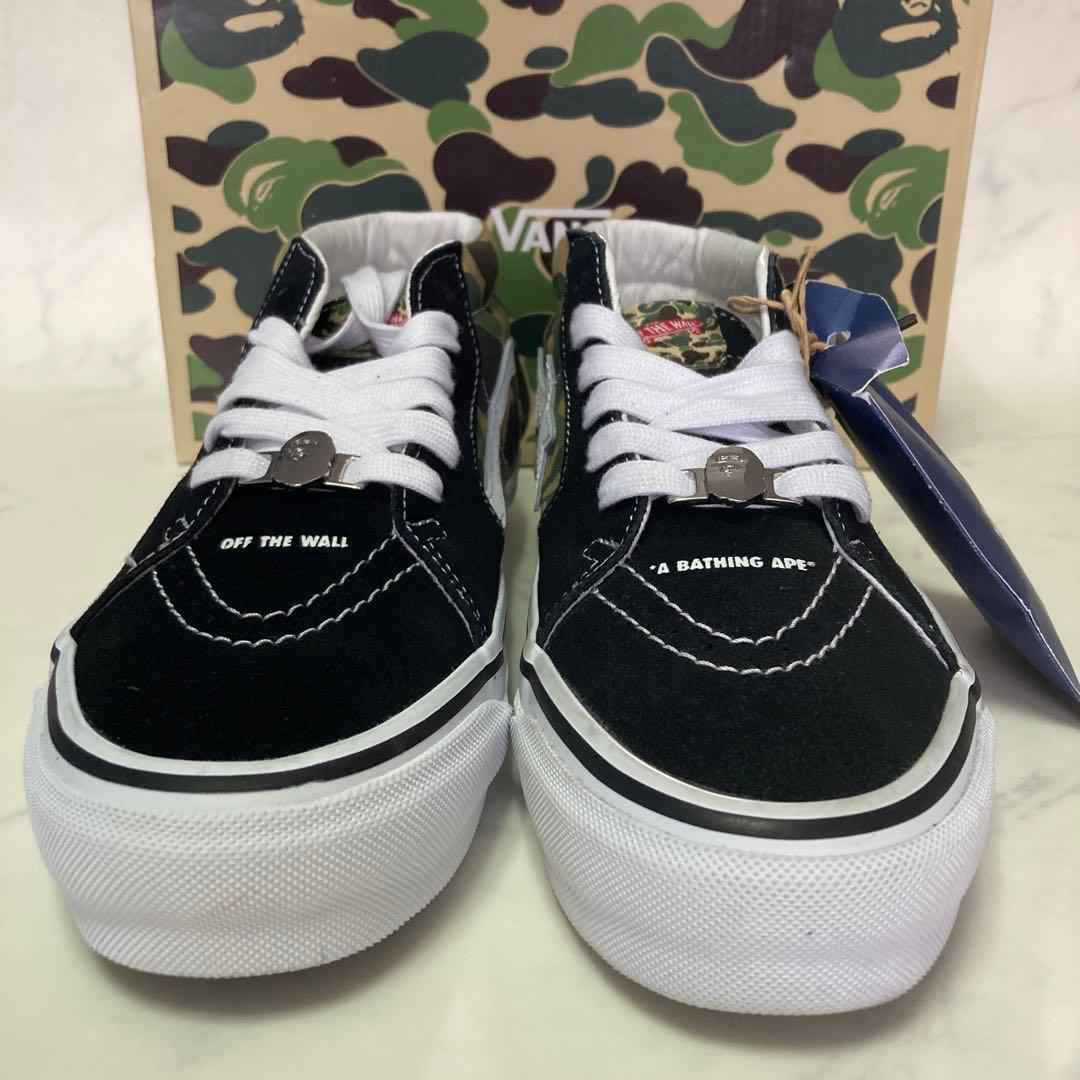バンズ エイプ コラボ スケハイ ミッド 26cm