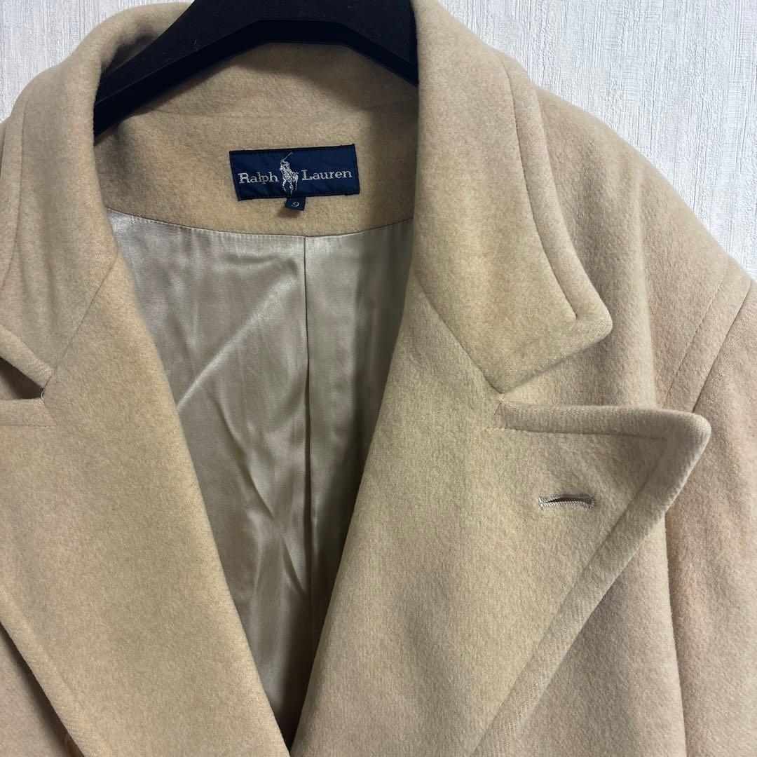 ラルフローレン　Ralph Lauren ウールコート　アイボリー　ベージュ