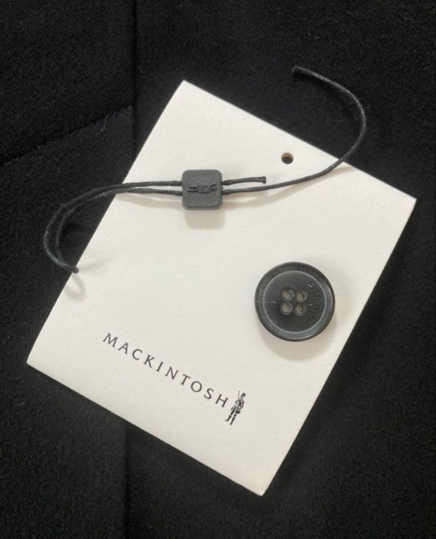 マッキントッシュ　MACKINTOSH ブラック チェスターコート サイズ40