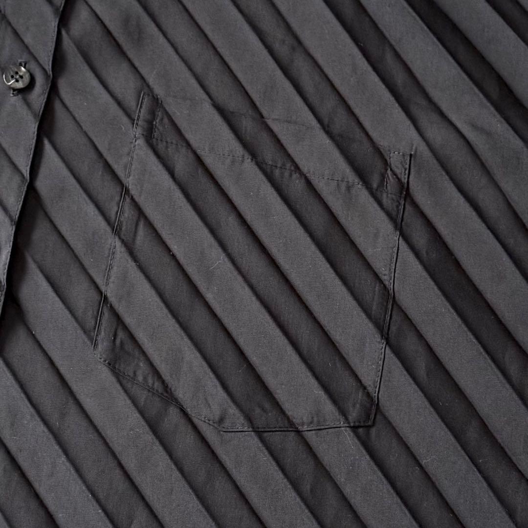 me ISSEY MIYAKE イッセイミヤケ オリガミ 半袖シャツ プリーツ