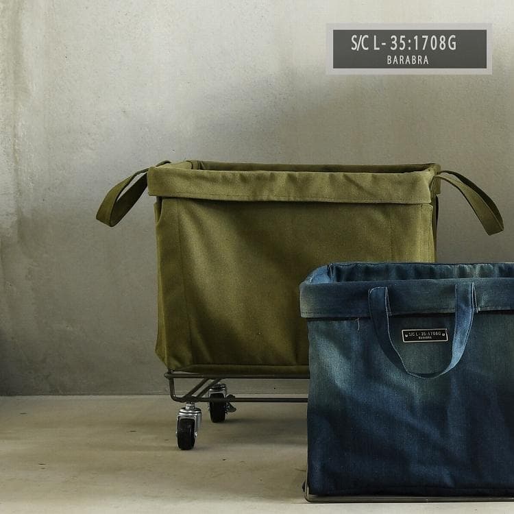 収納ボックス キャスター付き 布 バスケットワゴン マガジンラック