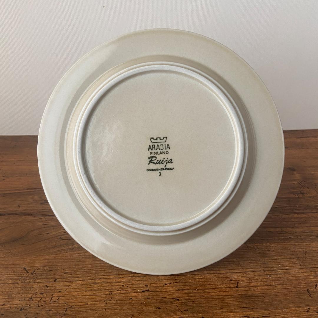 ◇日常使い◇ ARABIA Ruija Φ20 ヴィンテージ プレート3枚JKL
