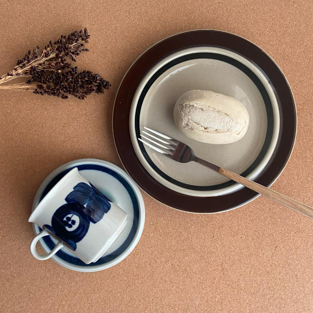 ◇日常使い◇ ARABIA Ruija Φ20 ヴィンテージ プレート3枚JKL