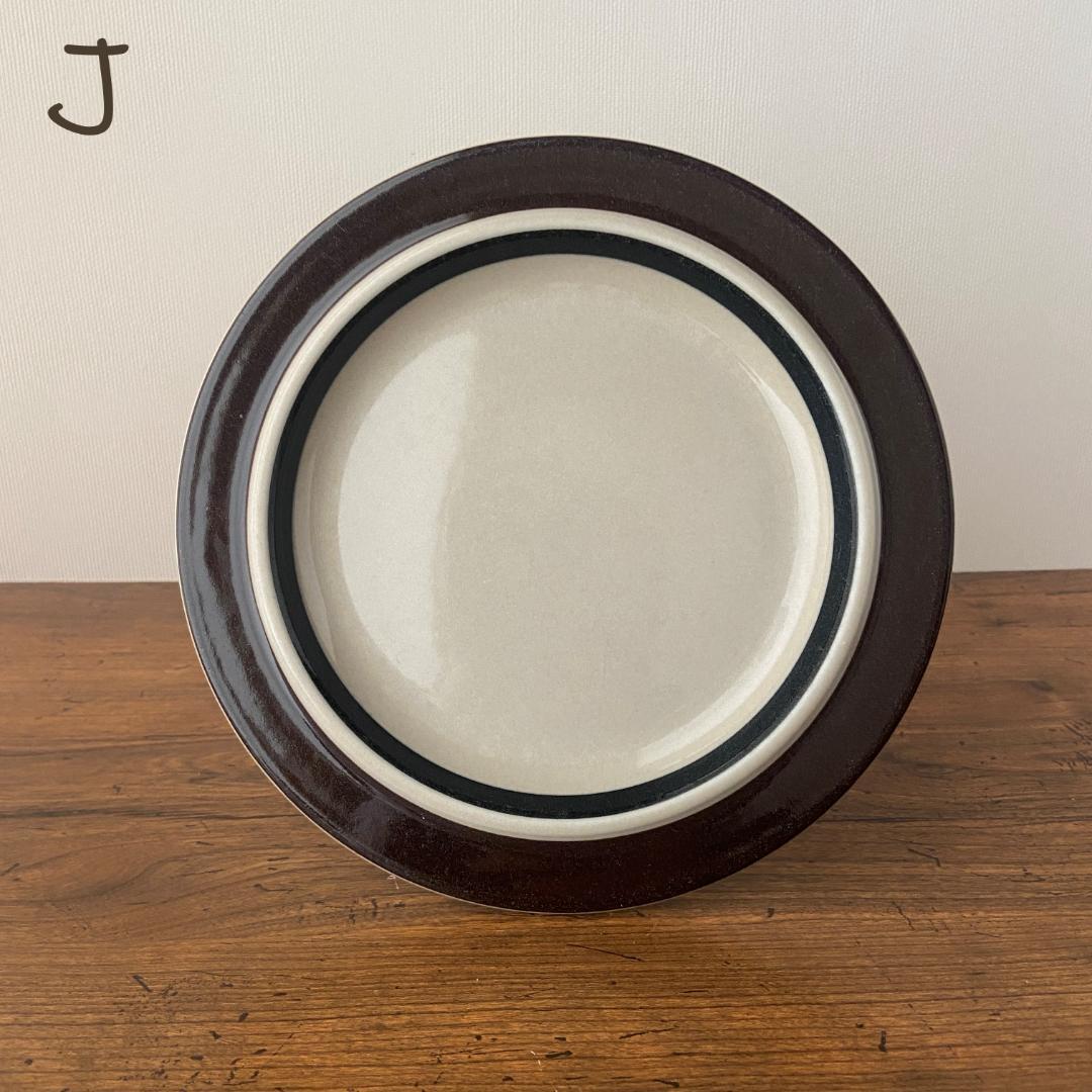 ◇日常使い◇ ARABIA Ruija Φ20 ヴィンテージ プレート3枚JKL