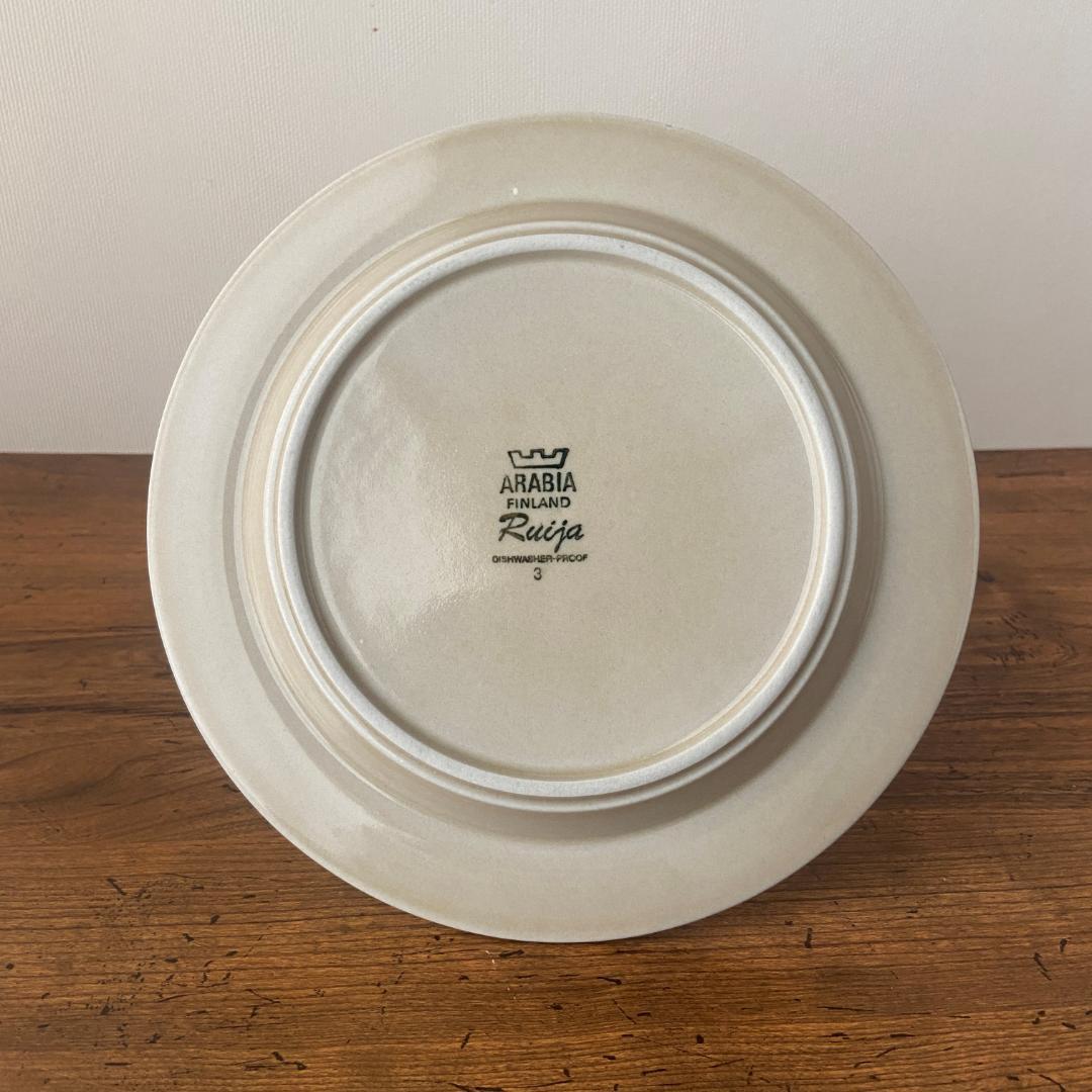 ◇日常使い◇ ARABIA Ruija Φ20 ヴィンテージ プレート3枚JKL