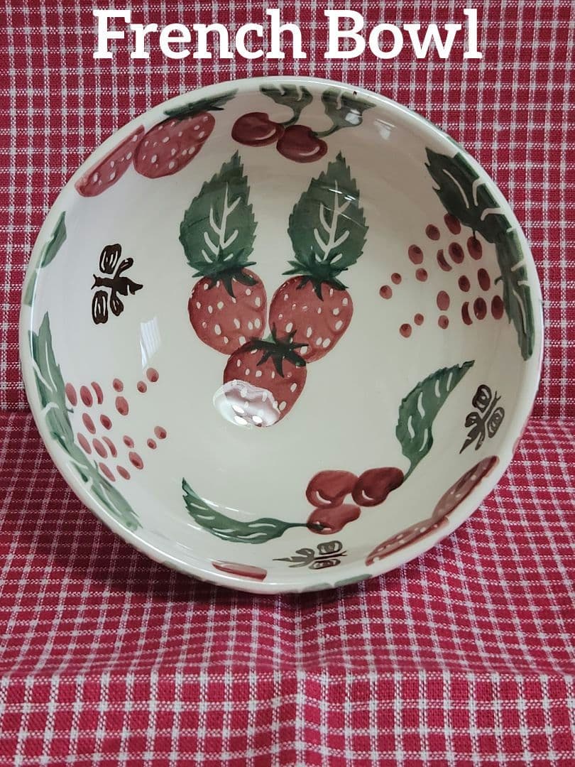 【専用】希少 エマブリッジウォーター ストロベリー　チェリー フレンチボウル