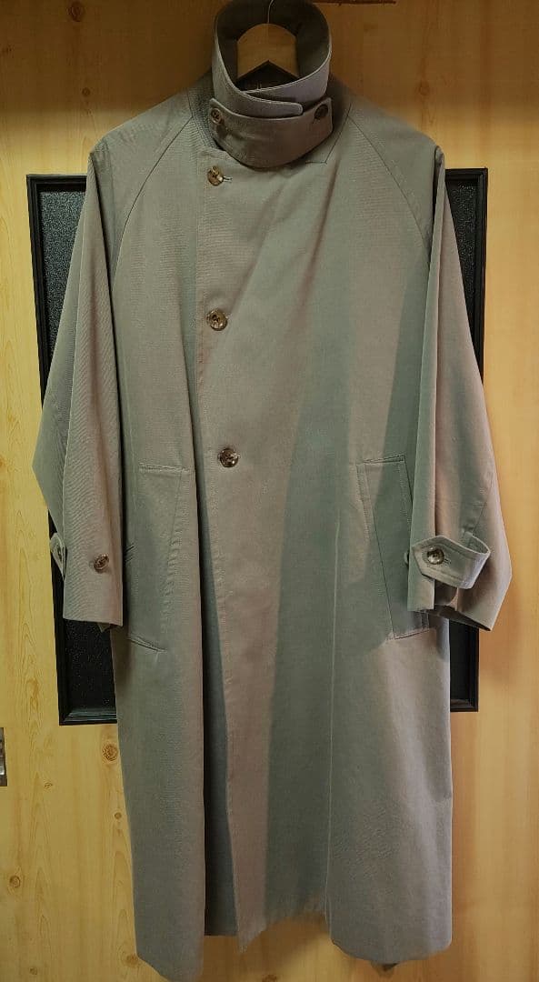 極美品 アルテリア 21 aw シャンブレー ギャバジンオーバーコート 3