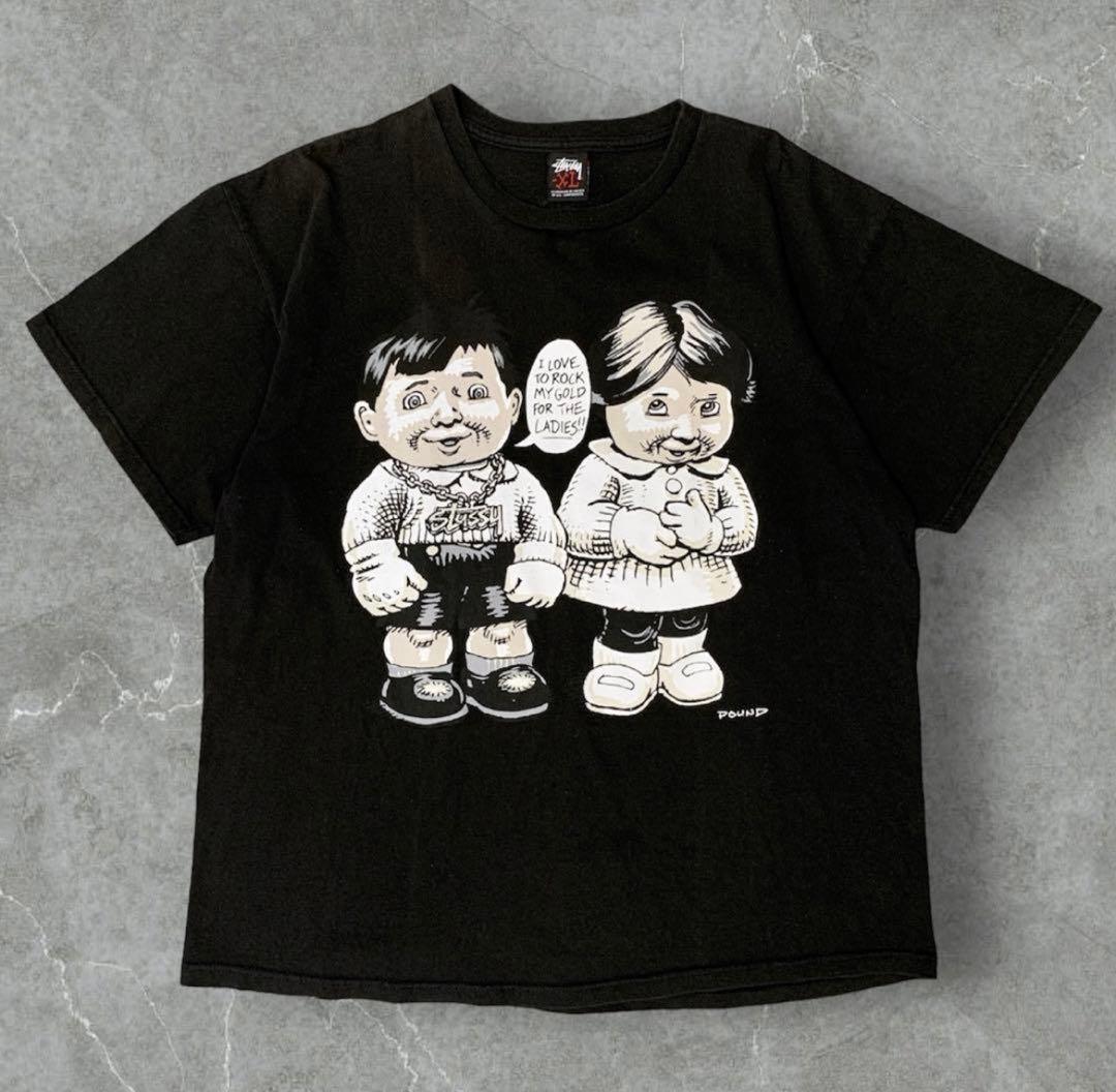Stussy × POUND 限定コラボ キッズグラフィックTEE