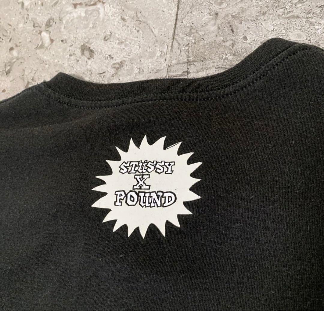 Stussy × POUND 限定コラボ キッズグラフィックTEE