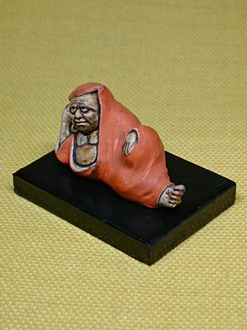 ダルマ　達磨　陶器　オブジェ　置物　インテリア　工芸品　美術品　A1276