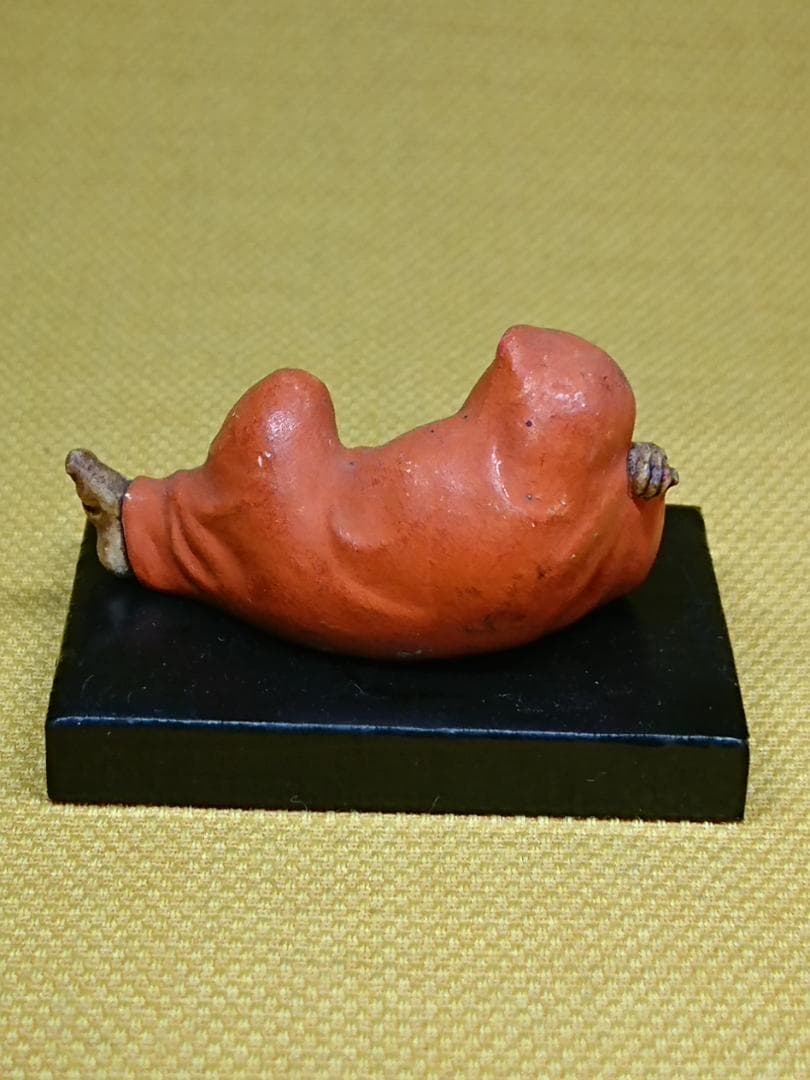 ダルマ　達磨　陶器　オブジェ　置物　インテリア　工芸品　美術品　A1276