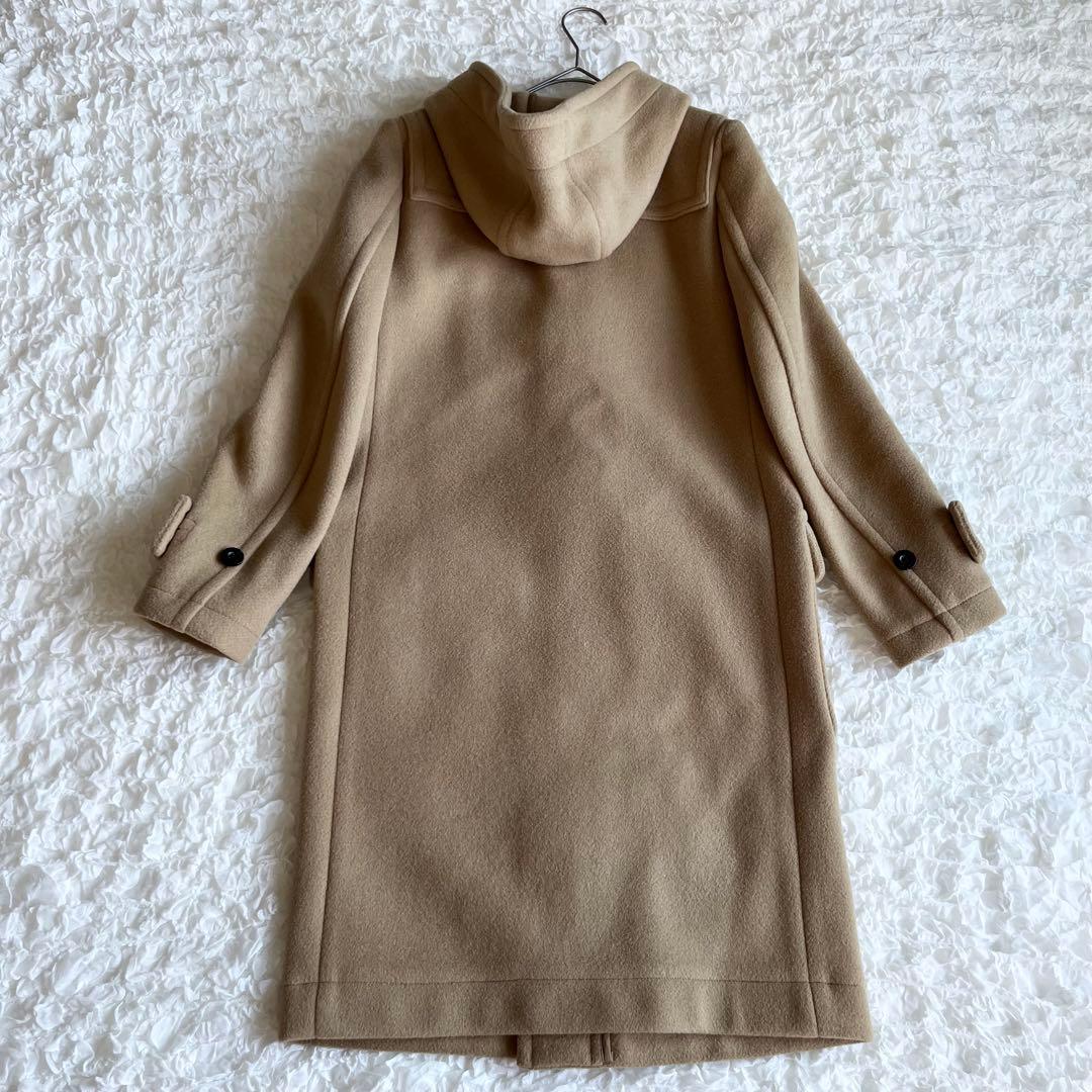【極美品】HYKE 水牛トグル ロングダッフルコート ベージュ
