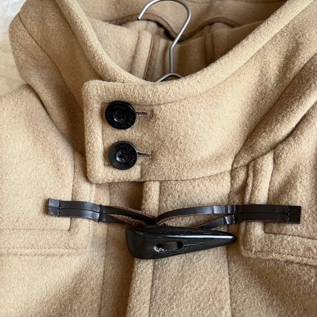 【極美品】HYKE 水牛トグル ロングダッフルコート ベージュ