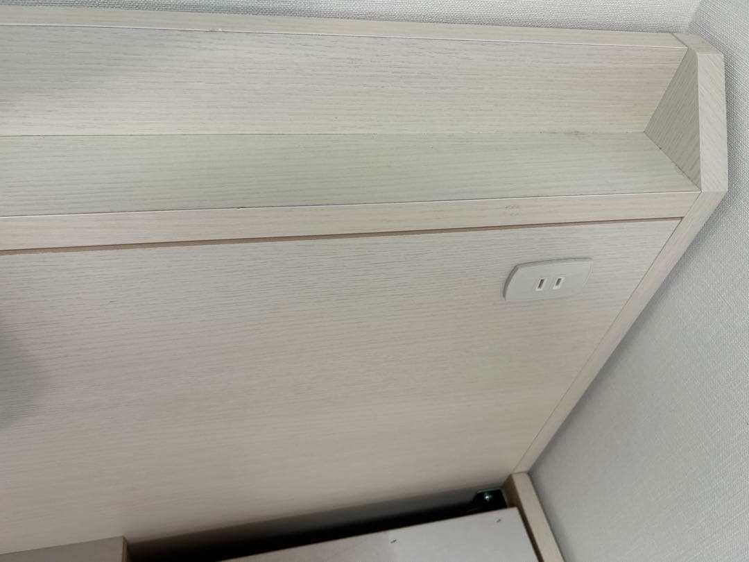 ニトリ シングル チェストタイプ ベッドフレーム 引き出し4杯 収納付きベッド