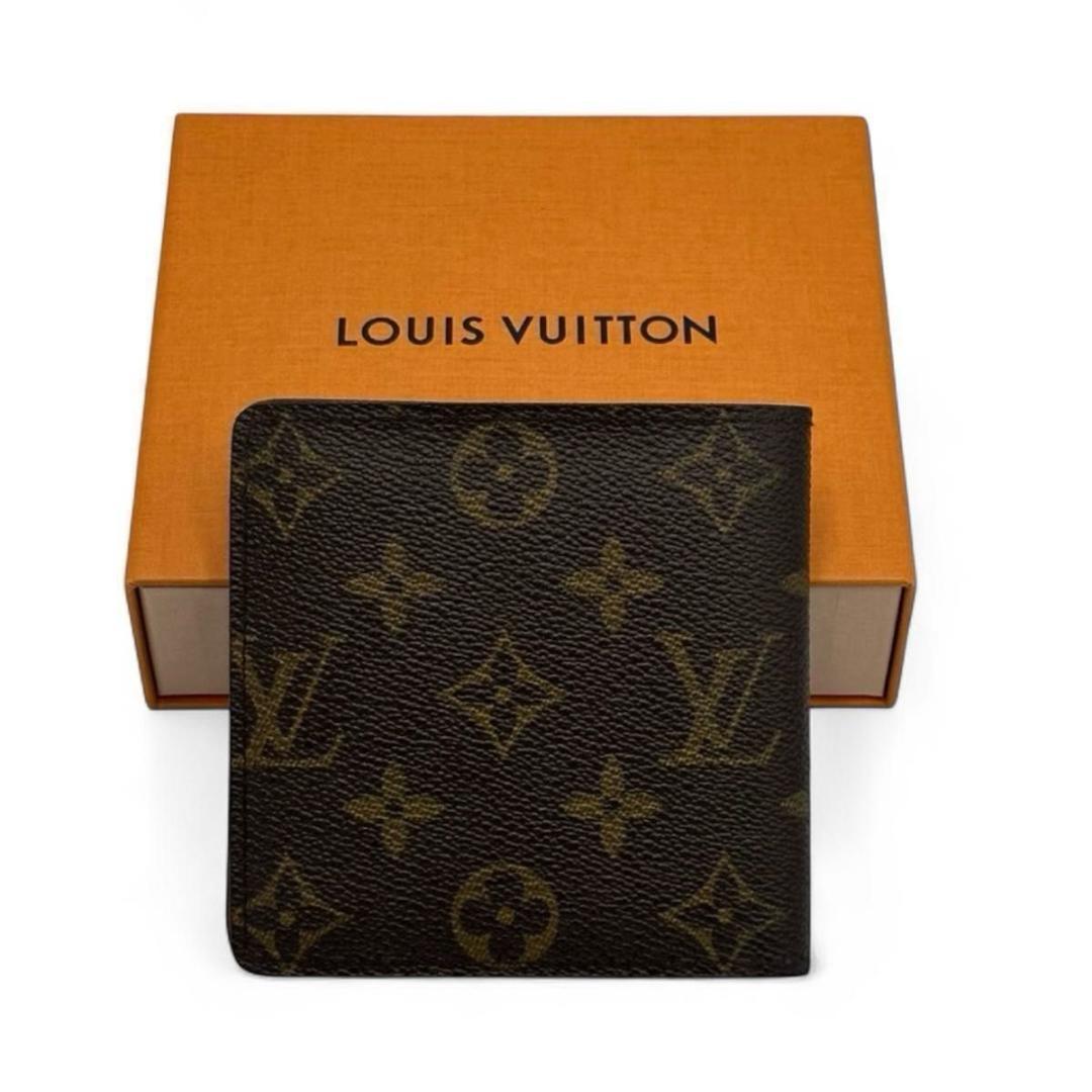 【美品】ルイヴィトン ポルトフォイユ マルコ 財布 モノグラム CA0974